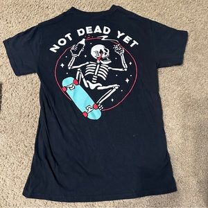 Spencer’s Not Dead Yet Women’s Small T Shirt Black